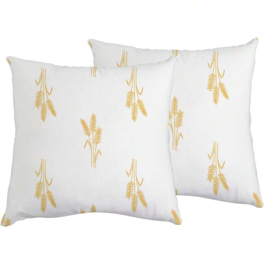 2pc Decoration Throw Pillow Covers Garden Decor 18x18inch Geometric Evil Eyes Navy Blue Polyester Soft Square Cushion Case With Zipper Pillow 100% Polyester Shell For Couch Sofa Bedroom Living Room - 手繪邪惡之眼納扎爾 - 查看 1