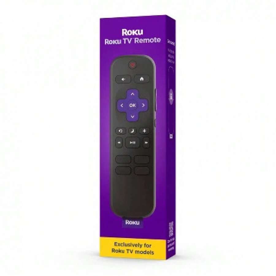 Remote - TV Replacement Remote Compatible With Roku TV Models ONLY
