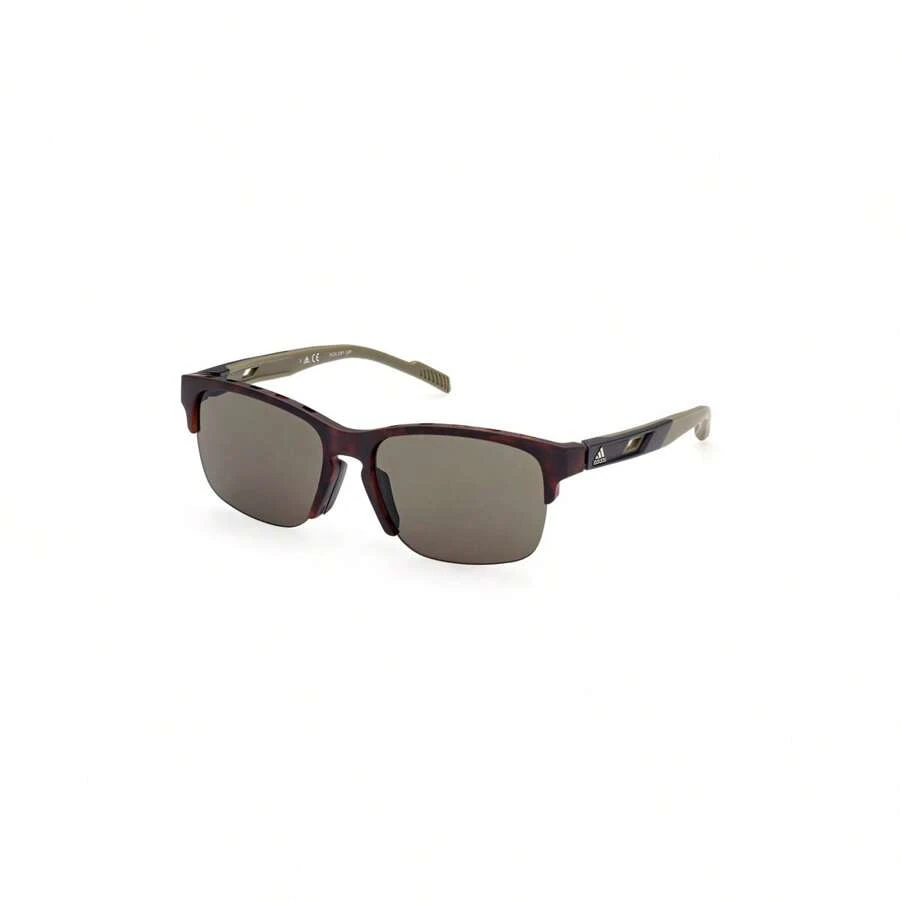 Adidas SP0048 DARK HAVANA Fashion Glasses - DARK HAVANA/AVI - View 1