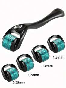 1pc Easy To Store Abs Facial Massage Roller, Reusable Skin Sculpting Tool For Face, Beard, Hair, And Scalp Care, Self-Care Gift Tools Camping,Beauty,Skin Care Products,Spa,Self Care,Skin Care Tools,Face Care,Esthetician Supplies,Massage,Face Massage Tool,Face Roller - Blue - View 8