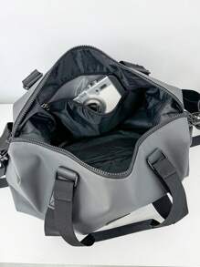 Fashionable Color Matching Large Capacity Handheld Shoulder Cross Shoulder Casual Short Term Travel Vacation Fitness Bag Tote Retro Travel Bag