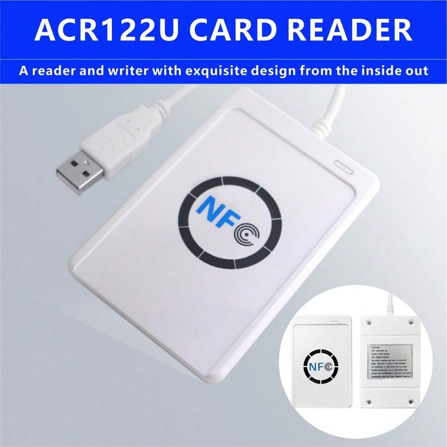 ACR122U Contactless Smart Card RFID Access Card Reader IC Property ...