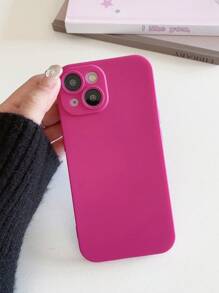 5pcs Dopamine Color Phone Cases, Minimalist Solid Color Phone Cases, Lens Protection Phone Cases, Compatible With IPhone 17 Pro Max, 11, 13, 14, 15, 16, Galaxy Phones