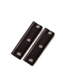 2PCS/1PC PU Leather Bag Handle Luggage Grip Protector Cover Anti-Stroke Suitcase Tote Shoulder Strap Chains Bags Handle Wrap Accessories