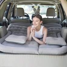 Colchón inflable para automóvil tipo SUV, cama inflable para baúl de automóvil, colchón de aire inflable para asiento trasero de automóvil de viaje, cama inflable para acampar en caravana - Multicolor - Ver 6