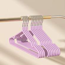 Bộ 10 móc treo quần áo chống trượt cho người lớn, giá treo quần áo ký túc xá, giá treo quần áo, móc treo quần áo khô và ướt, giá treo áo khoác, giá treo vải, giá treo quần áo, kệ, tủ quần áo, giá lưu trữ bằng kim loại, kệ lưu trữ - Nhiều màu - Xem 14