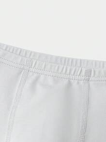 Balabala Tween Boys Underwear, 3 Packs Boxer Shorts, Anti-Bacterial - Gray Green Tone - View 4