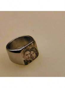 [Best Choice Stainless Steel Ring] Stainless Steel Band, Customized Design, Lovers & Wedding Rings, The Best Choice For Friends And Parents