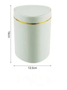 迷你桌面垃圾桶，脚踏式垃圾桶，适用于客厅、卧室、汽车、餐厅 - 彩色 - 查看 8