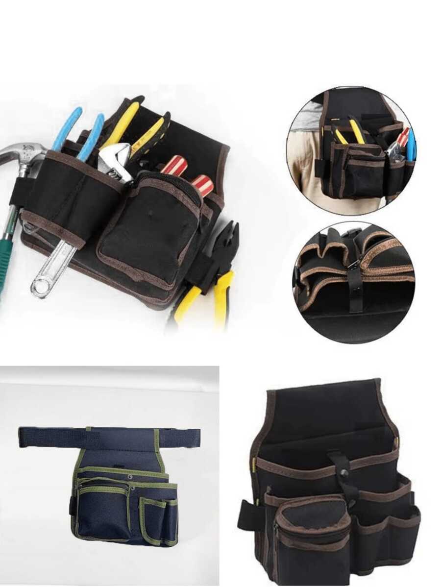 Hardware Electrician Tool Kit Multi Purpose Waist Bag Repair Electrician Waist Bag - Multicolor - View 1