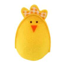 Envoltorios para huevos de Pascua, fundas para huevos de Pascua, decoraciones, lindas fundas para huevos de Pascua con forma de pollito. - Multicolor - Ver 4