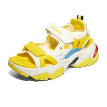 Skechers Thick-Soled Height-Enhancing Sandals, Outdoor Beach Shoes, Sandals For Women 896124 - FESTIVAL - View 1