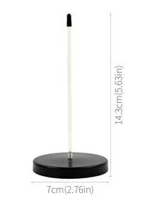 1pc Spindle For Notes Receipt Holder Stainless Steel Receipt Spike For Office And Restaurant - Black - View 9