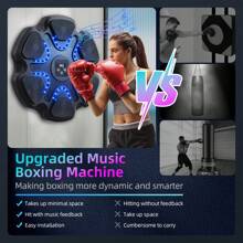 Wall Mounted Musical Boxing Machine Portable Release Pressure Boxing Device Kicking Sparring Training Gear - Black - View 5