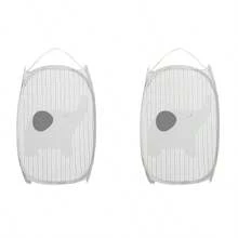 1PC Giỏ đựng đồ gia dụng, Giỏ đựng quần áo bẩn gia dụng, Giỏ đựng quần áo bẩn thoáng khí đơn giản có thể gấp lại, Giỏ đựng quần áo bẩn dung tích lớn, Thích hợp sử dụng hàng ngày tại nhà - Nhiều màu - Xem 14