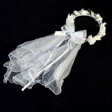 Bridal Wedding Veil - White