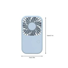 Mini ventilador de mano con batería, ventilador personal portátil pequeño, ajustable de velocidad, recargable por USB, diseño lindo, ventilador potente para pestañas, para uso en el hogar, oficina, coche, exterior, viajes, verano, playa