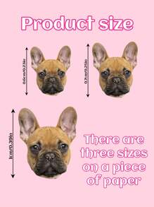 195/390/780pc Customized Face Portrait Nail Stickers, Personalized Customized Photo Nail Stickers, Waterproof Photo Nail Art Stickers, Nail Tattoo Stickers, Fashionable Nails, Customized Nail Stickers, Customized Face Stickers, Personalized Christmas Gifts Nail Supplies - Multicolor - View 2