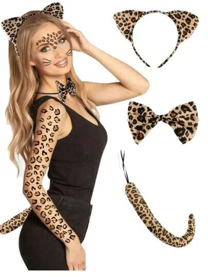 Set de 3 disfraces de animales adecuados para todo tipo de fiestas, raves, cosplay, bailes de graduación y Halloween
