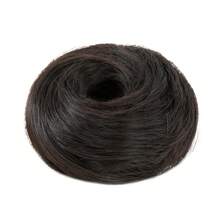 Messy Bun Hair Piece Curly Hair Bun Extensions With Straight Tails Hair Scrunchies Ponytail Hairpieces For Women
