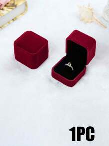 Hộp đựng nhẫn nhung (1/3 chiếc), hộp đựng nhẫn nhỏ, thích hợp cho cầu hôn, đám cưới, lễ đính hôn, Giáng sinh, Ngày Valentine, hộp trưng bày nhẫn, bông tai và khuyên tai, dành cho phụ nữ và bé gái, hộp đựng nhẫn nhung, hộp trang sức, hộp đựng huy hiệu, hộp trang sức, quà tặng Ngày của Mẹ, quà tặng cho mẹ - Nhiều màu - Xem 18