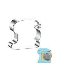 1pc Stainless Steel Biscuit Cookie Cutter Mold, Baking Oven, Chef's Knife, Piping Bag, Cooking Machine, DIY Cake Mold