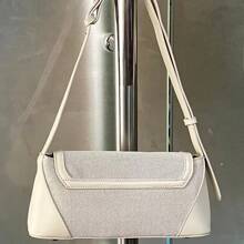Nueva bolsa de hombro, bolso, bolso de baguette, versátil bolso debajo del brazo, de moda y elegante
