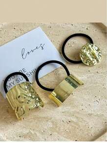 简约金属时尚别致发圈