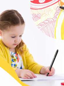 12/24/36/48 件彩色绘画套装，包括细线笔、荧光笔、美术用品、滚珠笔、用于书写笔记的细尖笔、日历着色、Sipa 细尖笔 - 0.4 毫米毡尖、PE 材料、鲜艳的颜色，非常适合成人着色、书写、绘画、教师和学生