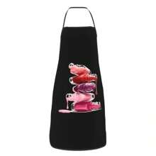 Esmalte de uñas con babero personalizado mi delantal de poder para hombres, mujeres, adultos, Chef, cocina, esmalte de uñas, Tablier, pintura de cocina - 3 - Ver 10