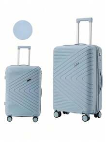 Vali cứng nhẹ chất lượng cao, hành lý màu xám xanh, túi có khóa kéo, vali xách tay, nhiều kích cỡ 20/24/28, chống trầy xước, chống cháy nổ, bánh xe xoay êm ái, chất liệu PP, khóa mật khẩu, khóa TSA, hành lý du lịch rộng rãi, chống trầy xước và thiết thực, thích hợp cho sinh viên đại học, cặp đôi hưởng tuần trăng mật, chuyển nhà, quà tặng ngày lễ - xám xanh - xám đậm - bộ 1 món - bộ 3 món - 20 inch - 24 inch - 28 inch - nhiều kích cỡ và bộ - xám xanh - Xem 4