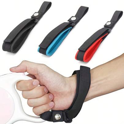 Adjustable Dog Leash - 1pc Wrist Strap Anti-Slip Extendable Pet Collar Leash Free Hand Wrist Strap Dog Chest And Back Leash Belt,Anti-Slip Wrist Strap For Automatic Telescopic Traction Device Accessories