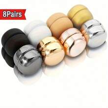 1 Paar/4 Paar Premium unsichtbare Perlenbrosche mit Magnetverschluss für Frauen - magnetischer Sommerkragen-Rutschfester Verschlusspin zum Befestigen von Kleidung und Outfit-Verbesserung