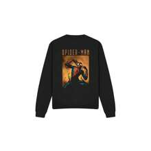 Marvel Spider-Man Unisex Adult Creeping Venom Sweatshirt (Black)