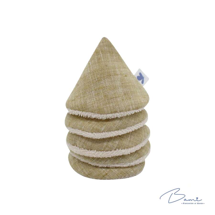 BAMI Conitos protectores (5 piezas) - Beis - Ver 1