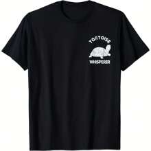 Tortoise Whisperer Turtle Lover Funny Tortoise Quote T-Shirt