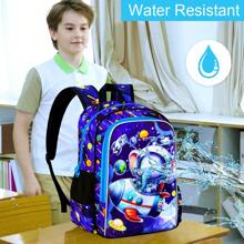 3pcs Dinosaur Backpack Set, 16 Inch Kids Backpack With Lunch Box, Preschool Toddler Backpack, Suitable For Elementary School Students - 16UV Backpack - View 9