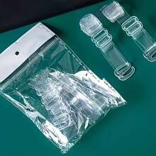 10 piezas de tirantes elásticos transparentes y ajustables para el hombro, sin daños, accesorios suaves y cómodos para lencería de mujer