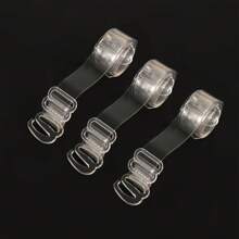 10 piezas de tirantes elásticos transparentes y ajustables para el hombro, sin daños, accesorios suaves y cómodos para lencería de mujer