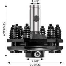 Slip Clutch, 1 3/8" PTO Slip Clutch, 6 Spline Or Smooth Round Ends PTO Friction Clutch, Carburized Steel Tractor Slip Clutch, Adjustable Rotary Cutter Slip Clutch, Black Or Yellow Brush Hog Slip Clutch For PTO Shaft - Smooth Round Black - View 10