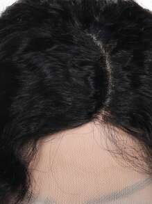 Side Part Bob Wig Water Wave Human Hair Glueless Wet And Wavy Curly Human Hair Wig For Women 180% Density Lace Front Wigs - Natural & Black - View 6