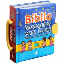 Bíblia Momentos com Deus: 31 histórias e orações para a hora de dormir - Tradução vos Leitores (TNL)