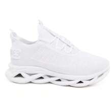 Men's Sports Sneakers With Braided Sole – Comfort And Style For Your Everyday Life - White - View 4