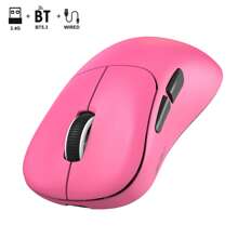 1 件 3 模式可充电无线鼠标，轻巧符合人体工程学的游戏鼠标，适用于 PC、笔记本电脑和台式电脑 - 彩色 - 查看 4