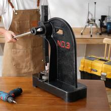 Arbor Press, Ratchet Type Arbor Press, Ratchet Leverage Arbor Press, With Handwheel, Manual Arbor Press, Cast Iron Manual Desktop Punch Press, For Stamping, Bending, Stretching, Forming - 3 Ton, Manual - View 9