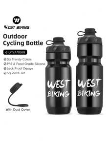 Bình nước ép xe đạp WEST BIKING 610ml/710ml cho xe đạp leo núi, xe đạp thể thao, bình nước đạp xe ngoài trời - Nhiều màu - Xem 3