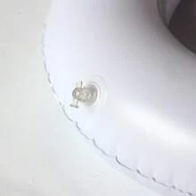 Nuevo producto para comercio transfronterizo - Piscina de spa para pies de PVC inflable, piscina de agua para el hogar, piscina de masaje para pies, bañera de pies, artículos esenciales de playa, accesorios de playa, flotador de piscina - Blanco - Ver 4