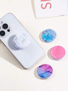 Mobile Phone Push-Pull Bracket Telescopic Simple Paste Anti-Fall Slouchy People Chasing Dramas