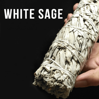 1/3 件芳香疗法清洁鼠尾草棒、清洁白鼠尾草棒、白鼠尾草熏香棒、冥想礼物生日毕业