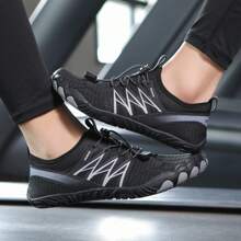 新款夏季沙滩鞋、潜水涉水鞋、男女水上运动鞋、户外活动、瑜伽、健身、游泳 - 黑色 - 查看 7